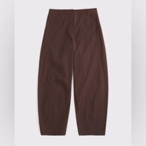 Abercrombie Mid Rise Barrel Pant